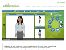 Tablet Screenshot of designcartoon.com